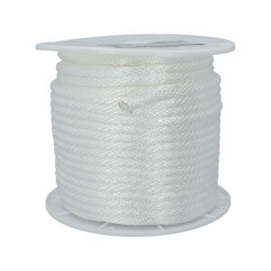 Wellington Derby Nylon Rope White Sold By Meter